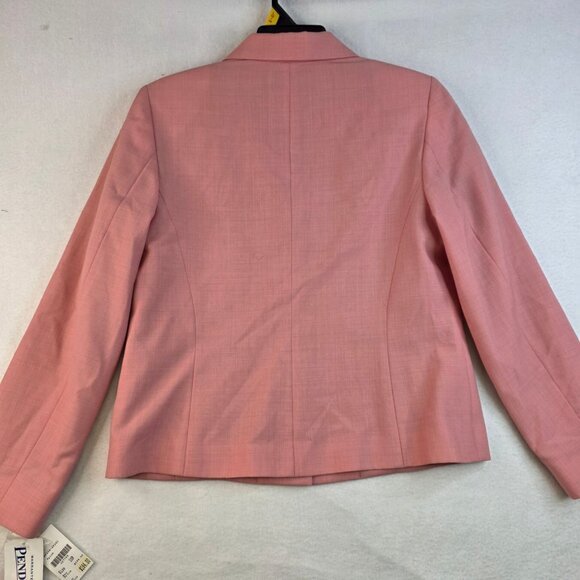 Pendleton 100% Virgin Wool Blazer Petite 10 Old Money Luxury Capsule Deadstock - Picture 4 of 9